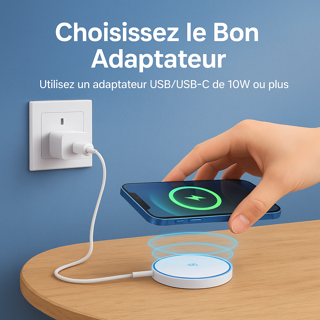 Chargeur Sans Fil MagSafe Pour iPhone