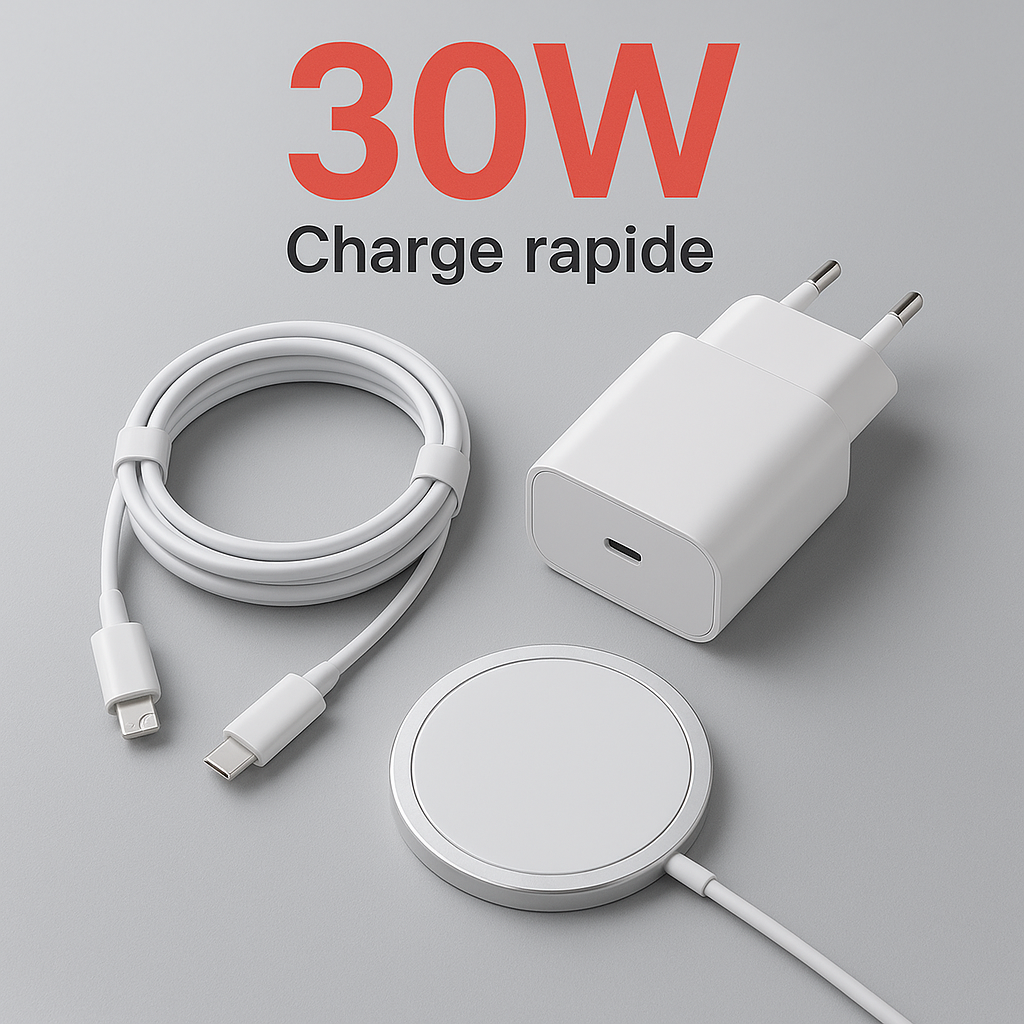 Chargeur Sans Fil MagSafe Pour iPhone