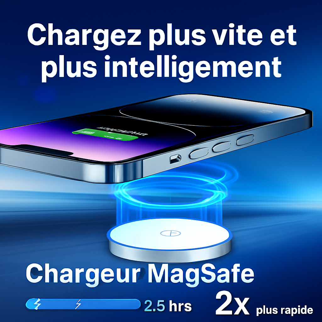 Chargeur Sans Fil MagSafe Pour iPhone